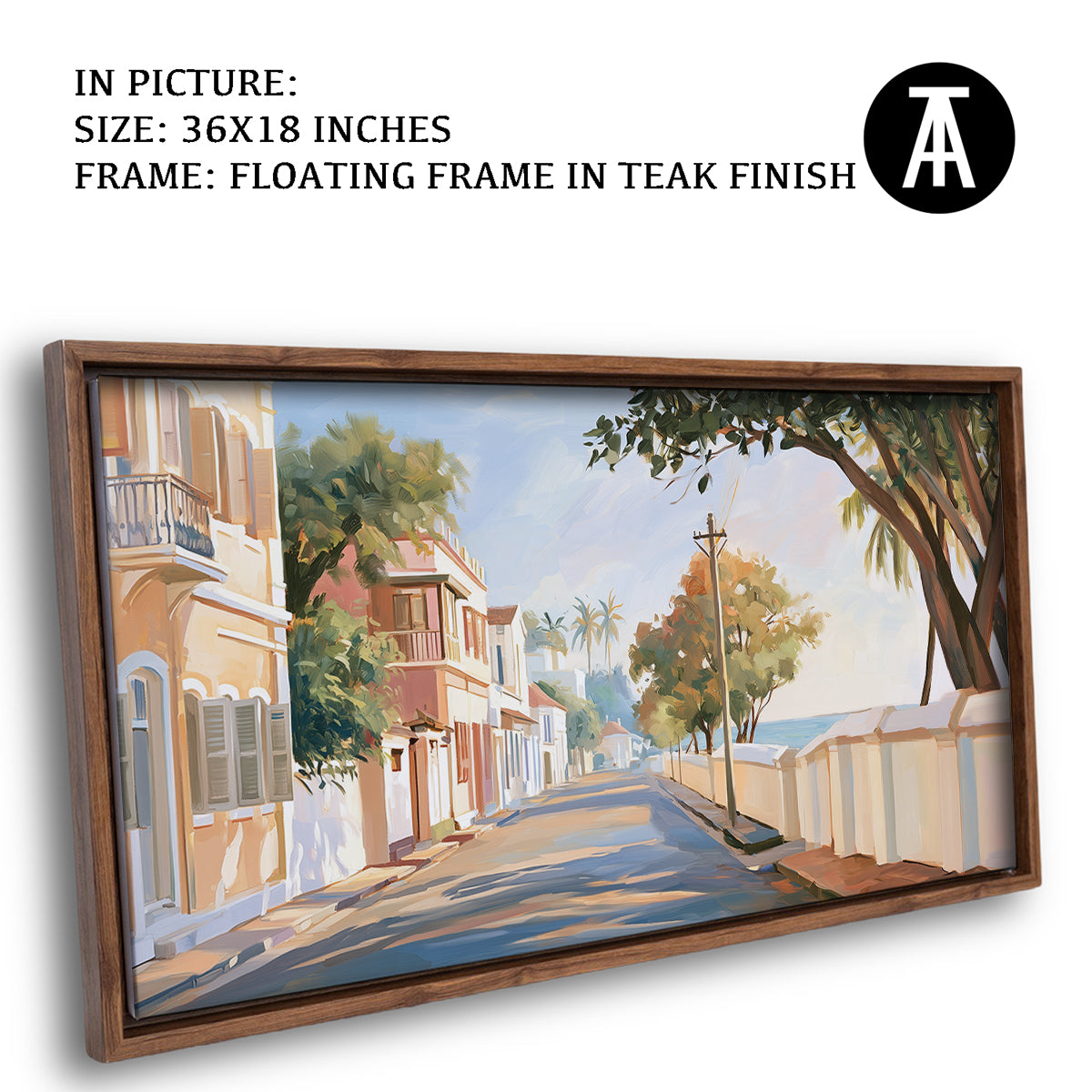 Artwork in Floating Frame