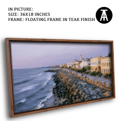 Artwork in Floating Frame
