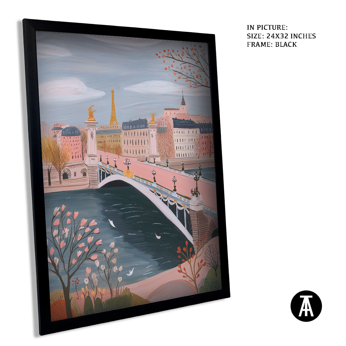 Artwork in Black Frame