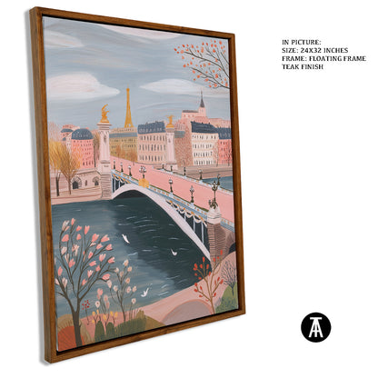 Artwork in Floating Frame