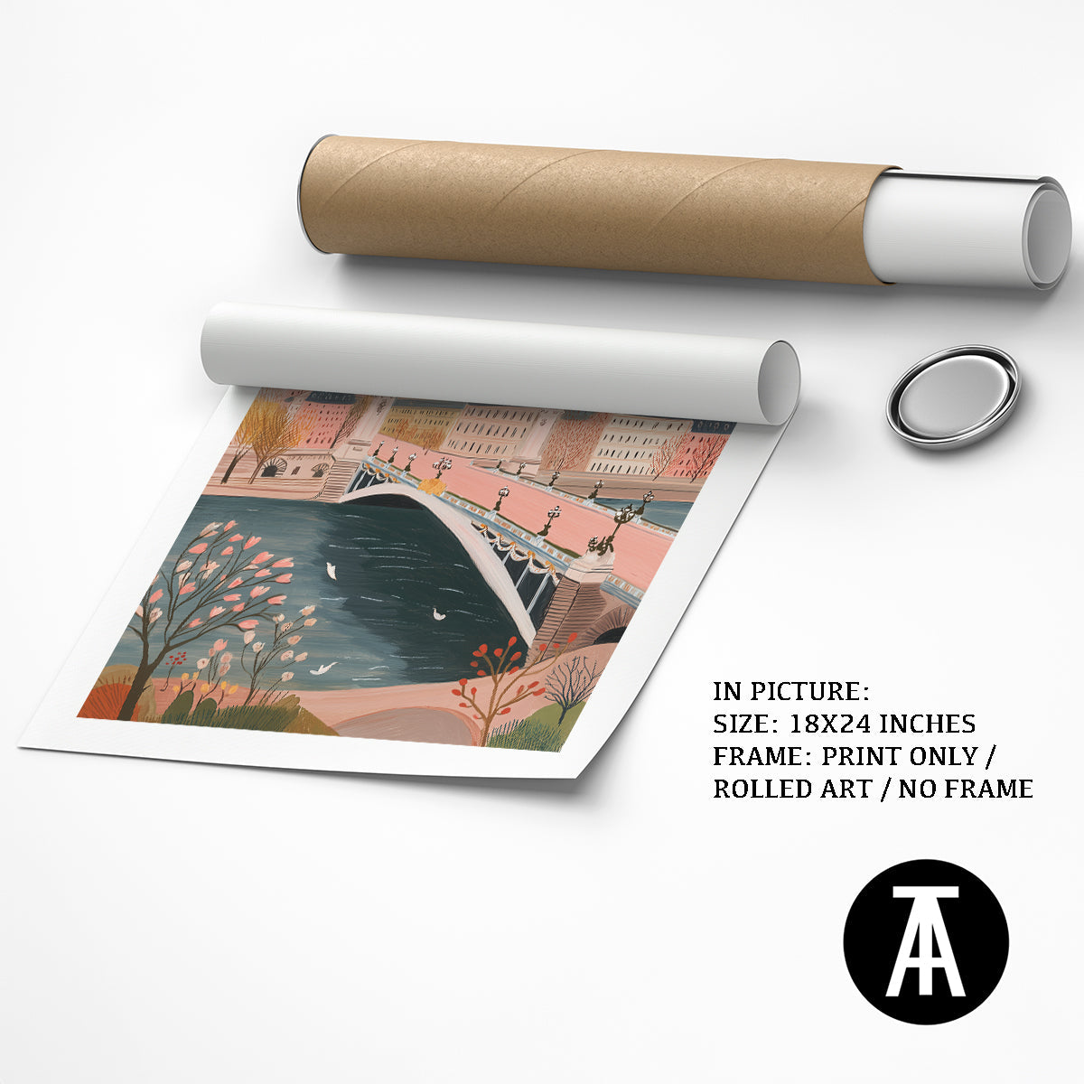 Artwork as Print Only or Rolled Art