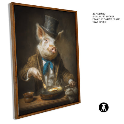 Artwork in Floating Frame