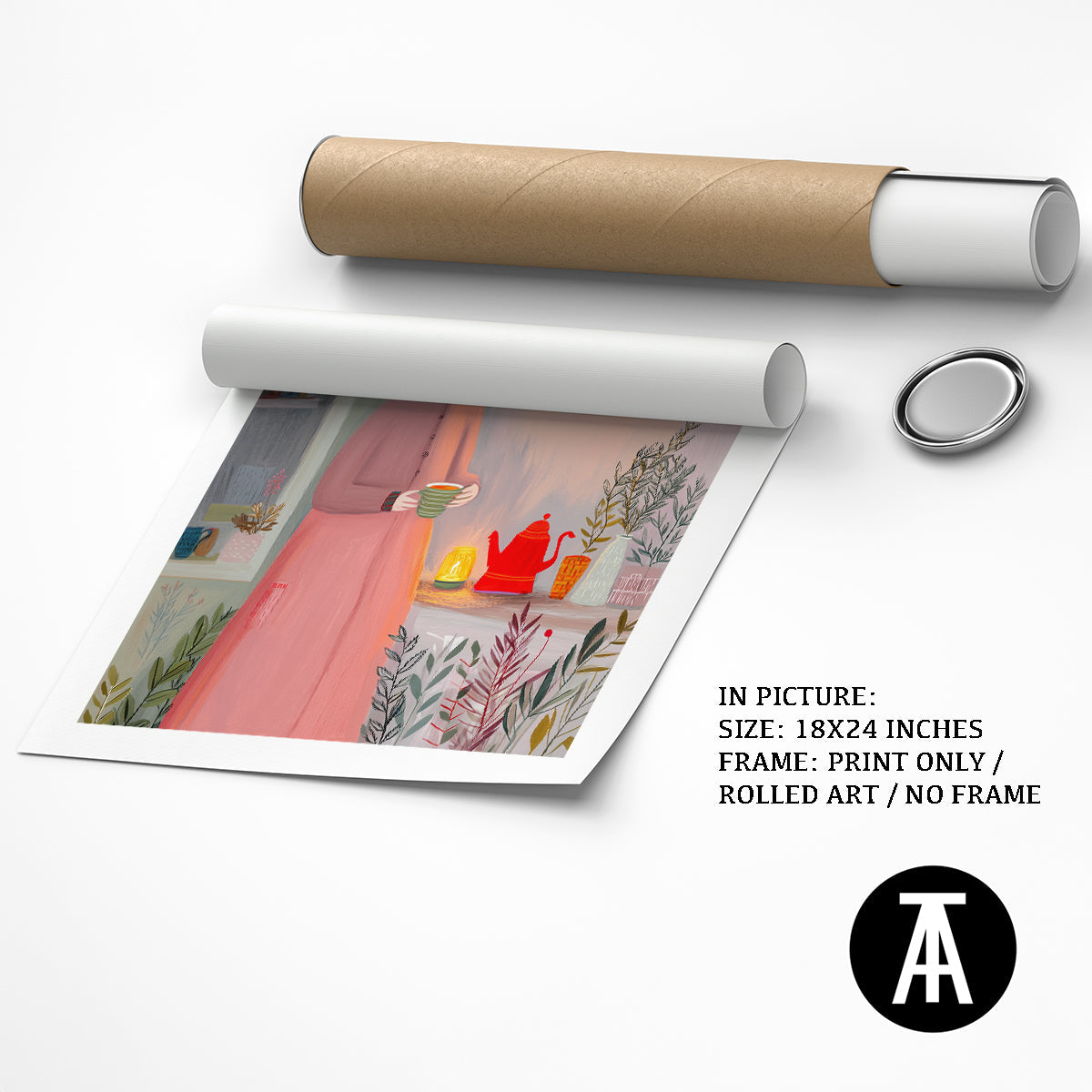 Artwork as Print Only or Rolled Art