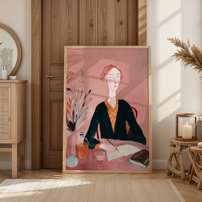 Painting in a Lifestyle Setting