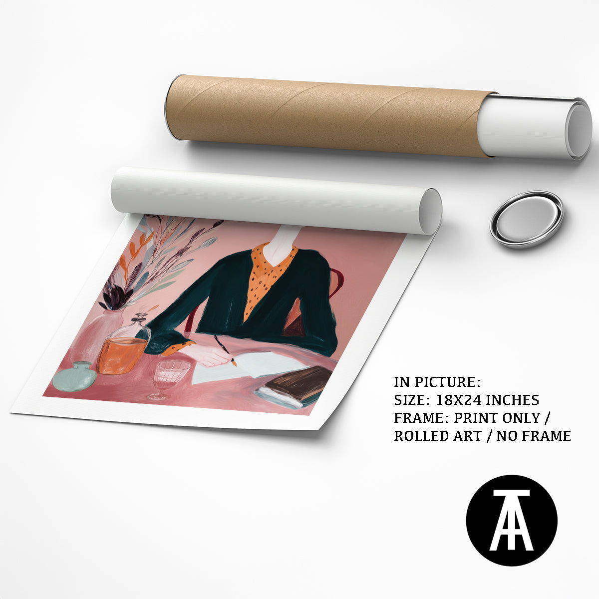 Artwork as Print Only or Rolled Art