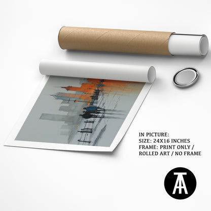 Artwork as Print Only / Rolled Art