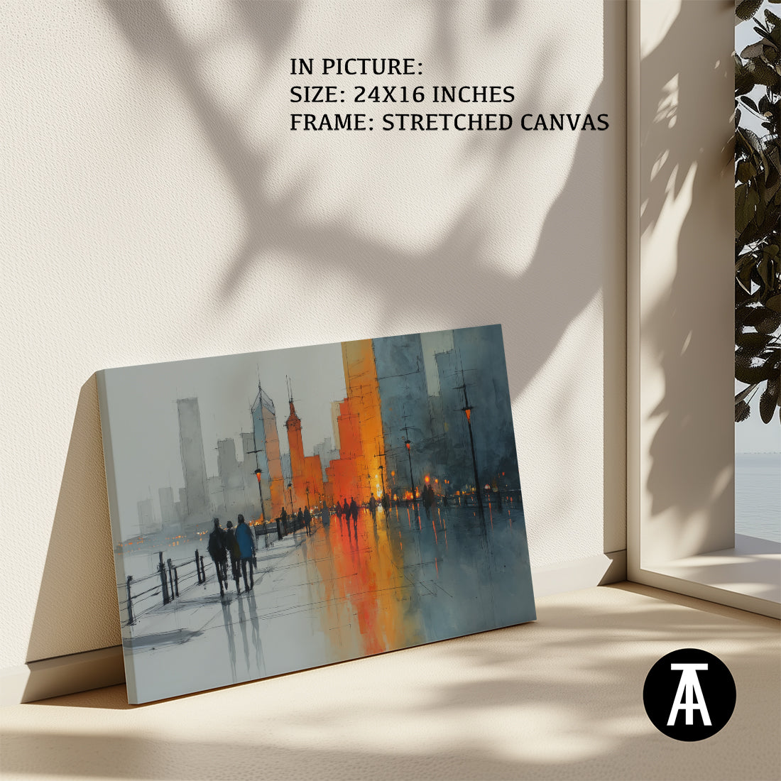 Artwork in Stretched Canvas
