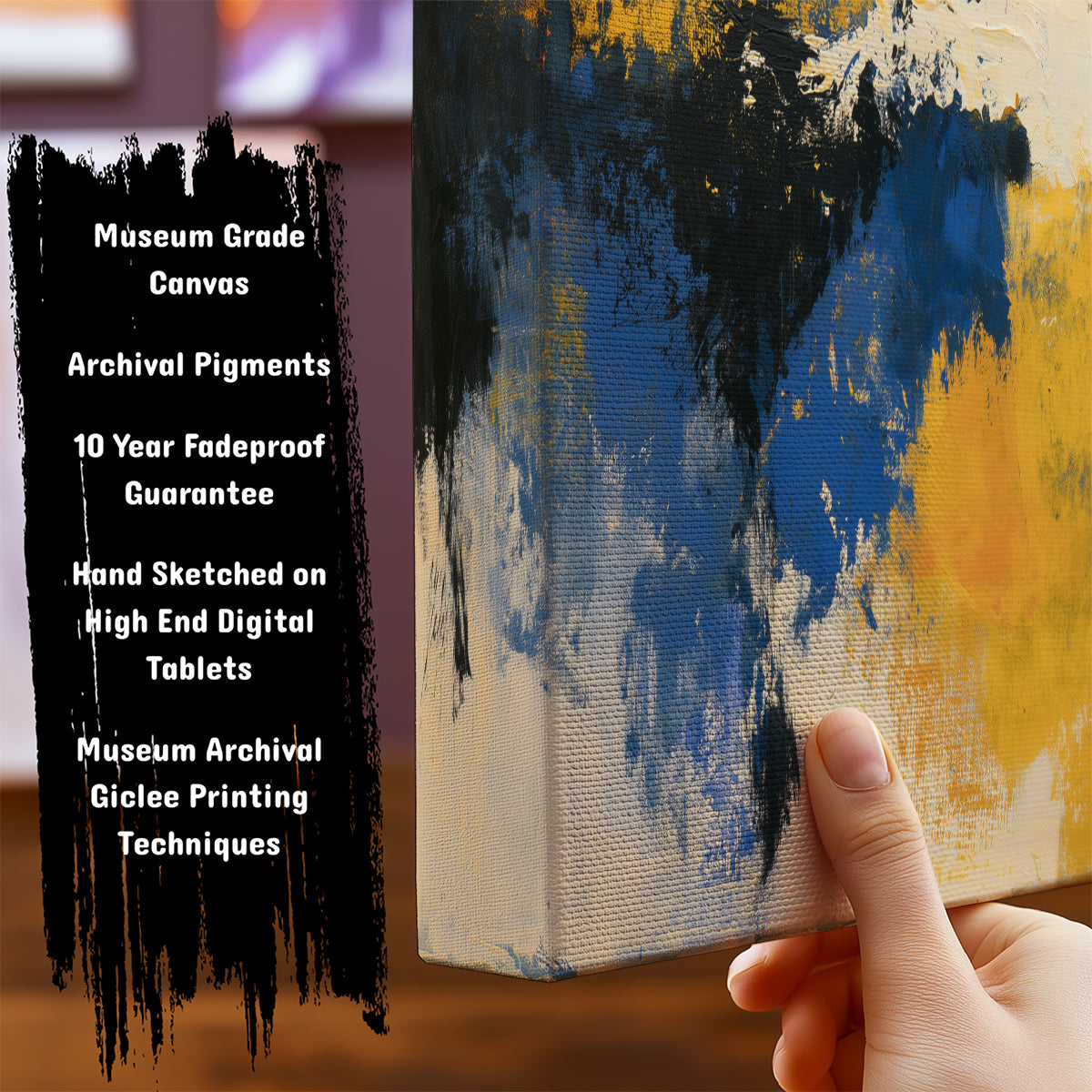 Information about Abstract Art Print