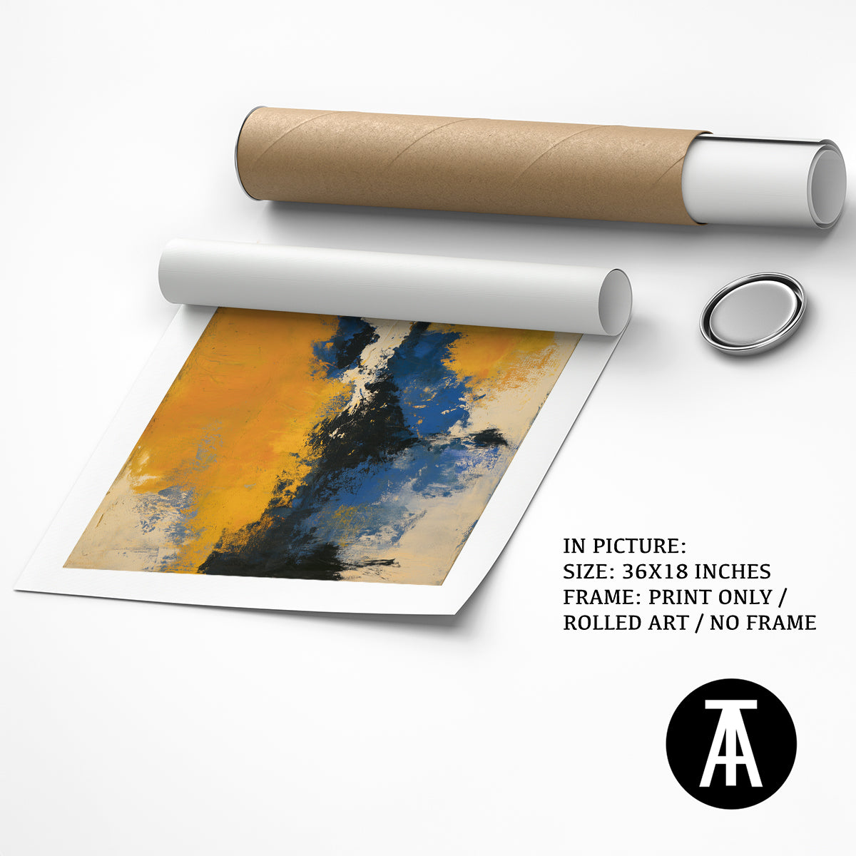 Artwork as Print Only / Rolled Art