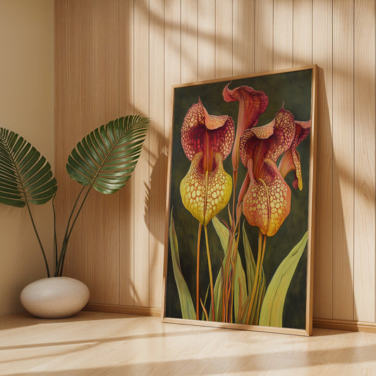 Floral Painting in a Lifestyle Setting