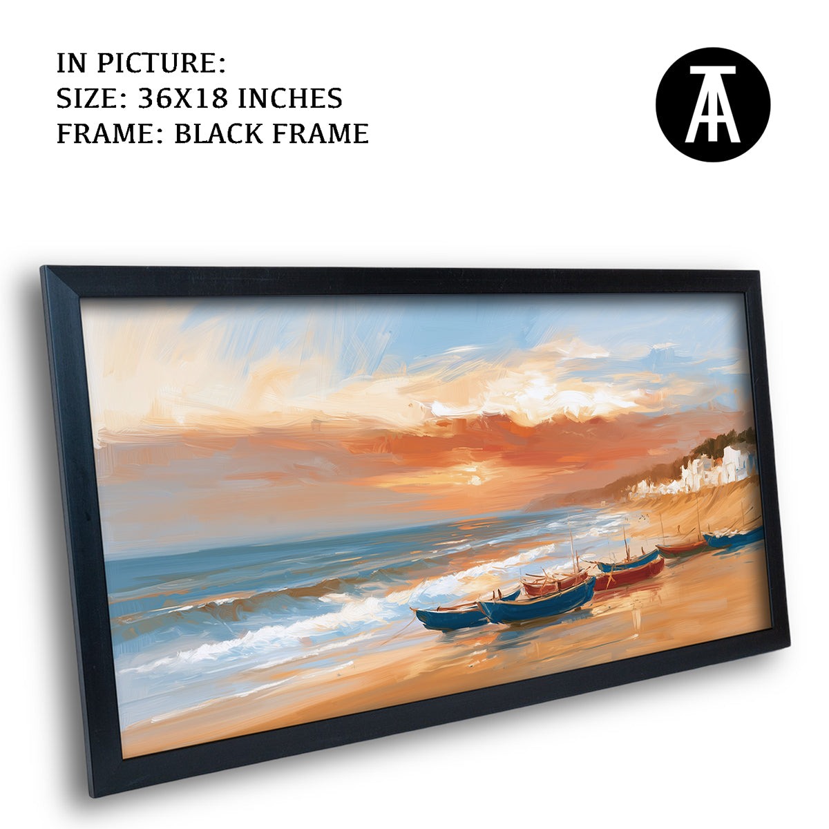 Artwork in Black Frame
