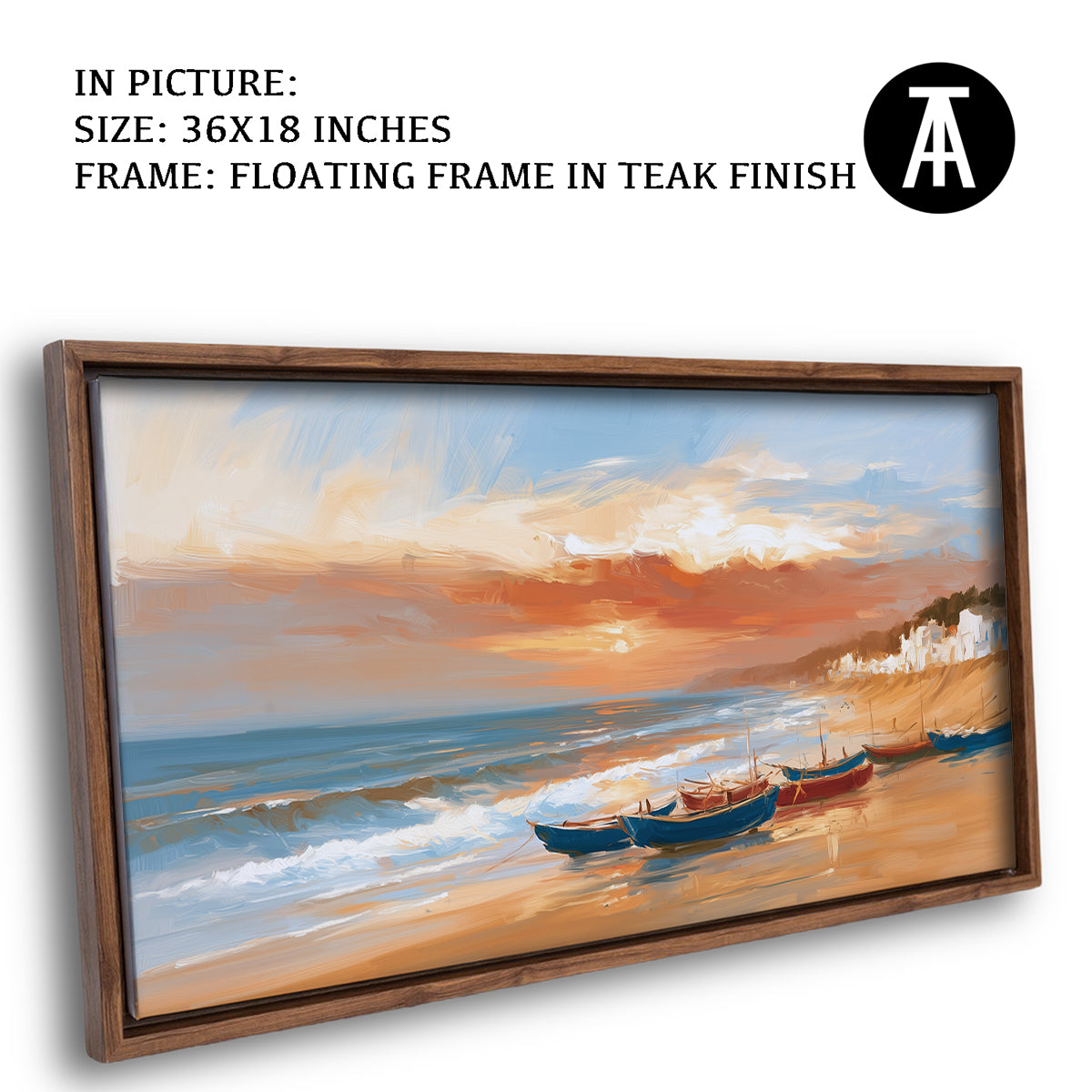Artwork in Floating Frame