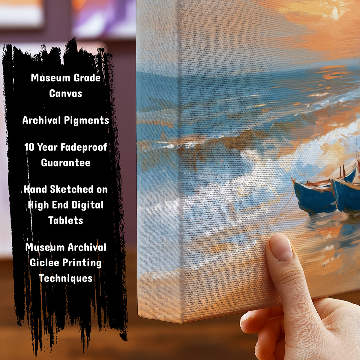 Information about Indian Canvas Art Print