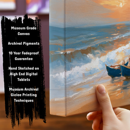 Information about Indian Canvas Art Print