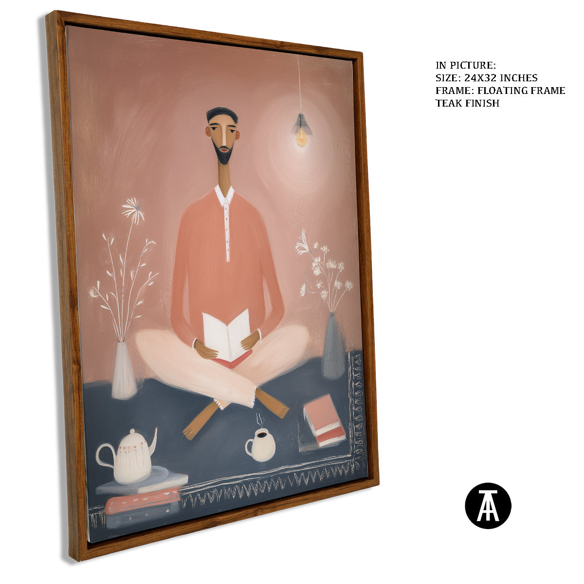 Artwork in Floating Frame