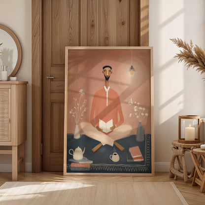 Painting in a Lifestyle Setting