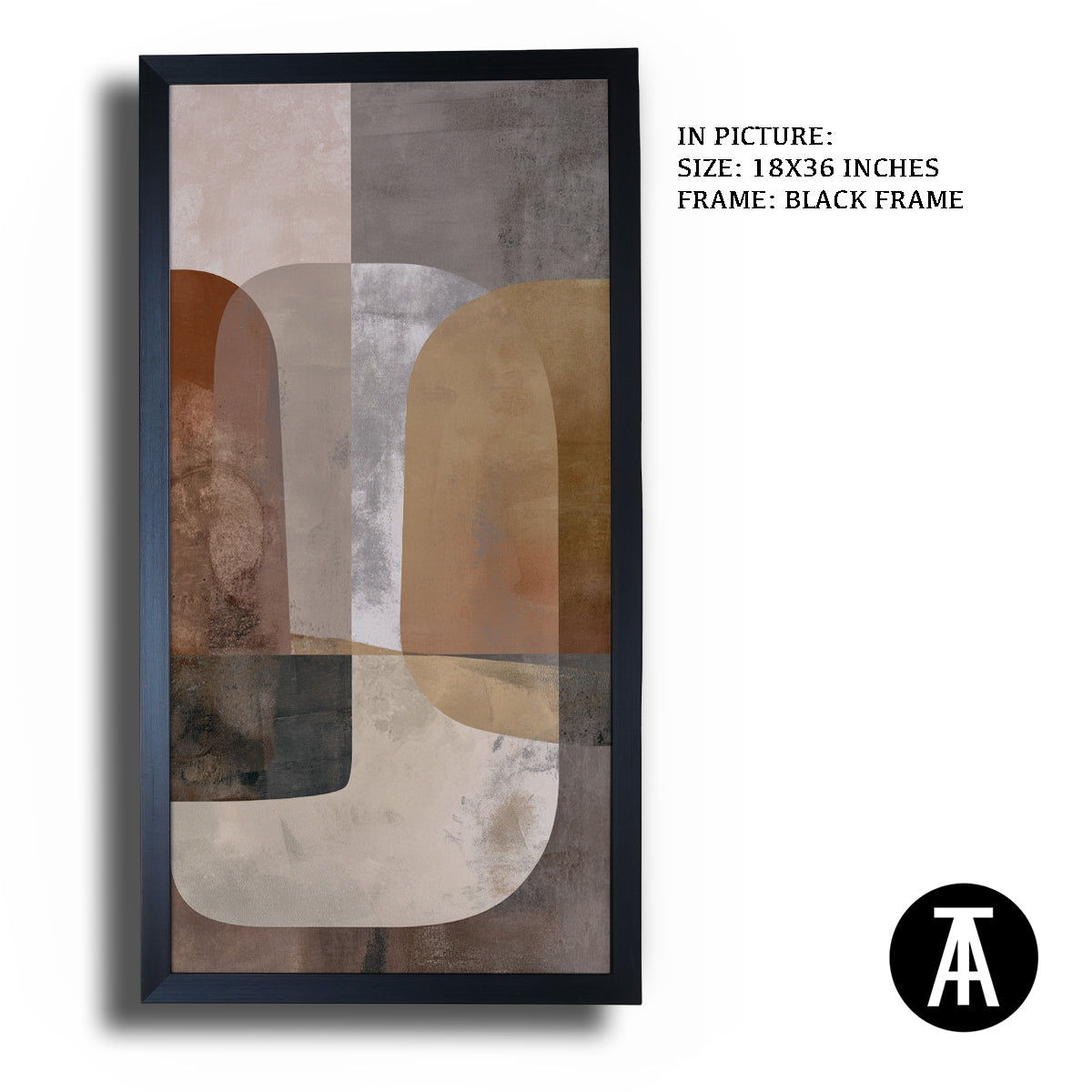 Artwork in Metal Earling Silver Frame