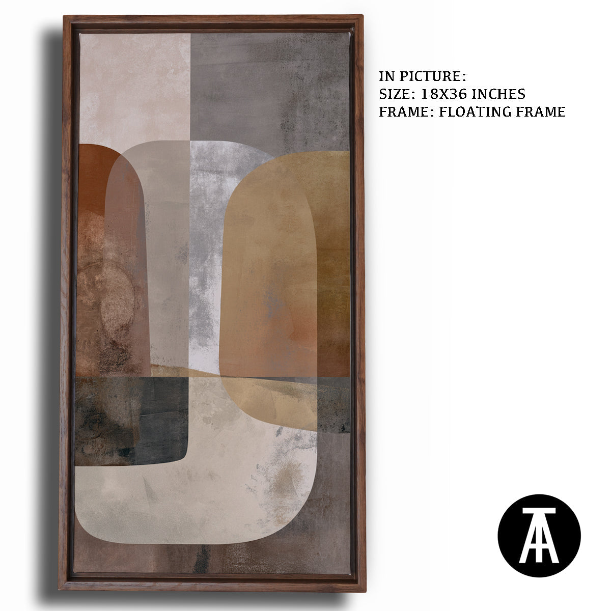 Artwork in Floating Frame