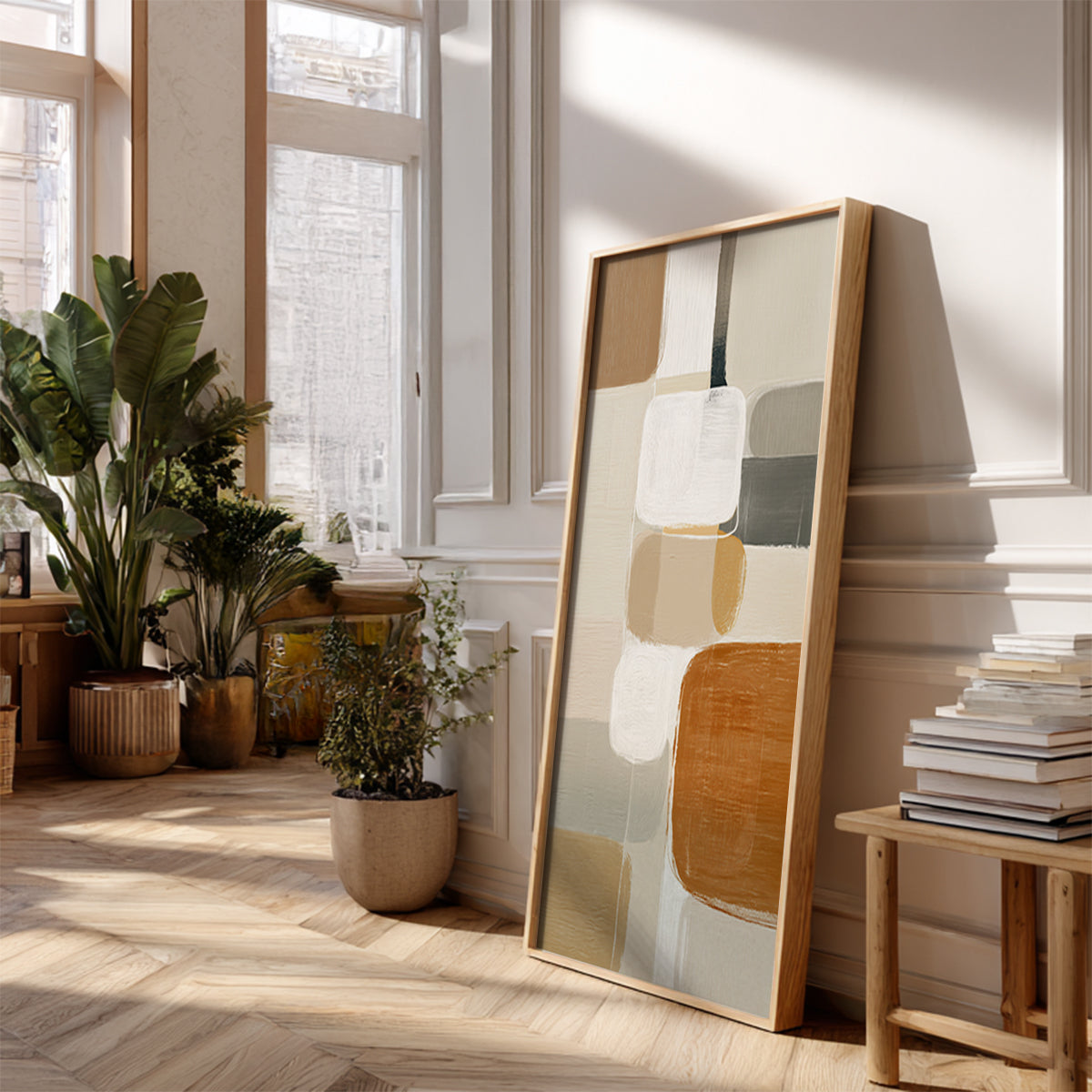 Indian Artwork in a Lifestyle Setting