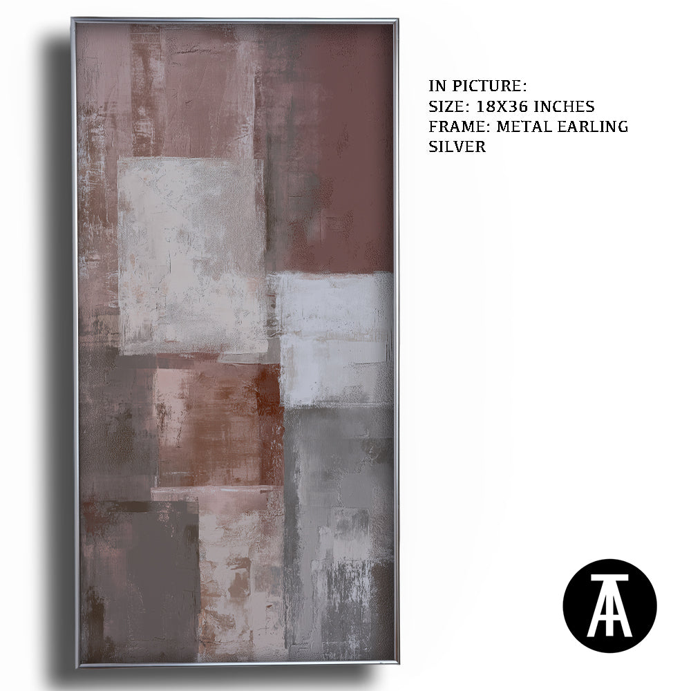 Artwork in Metal Earling Silver Frame