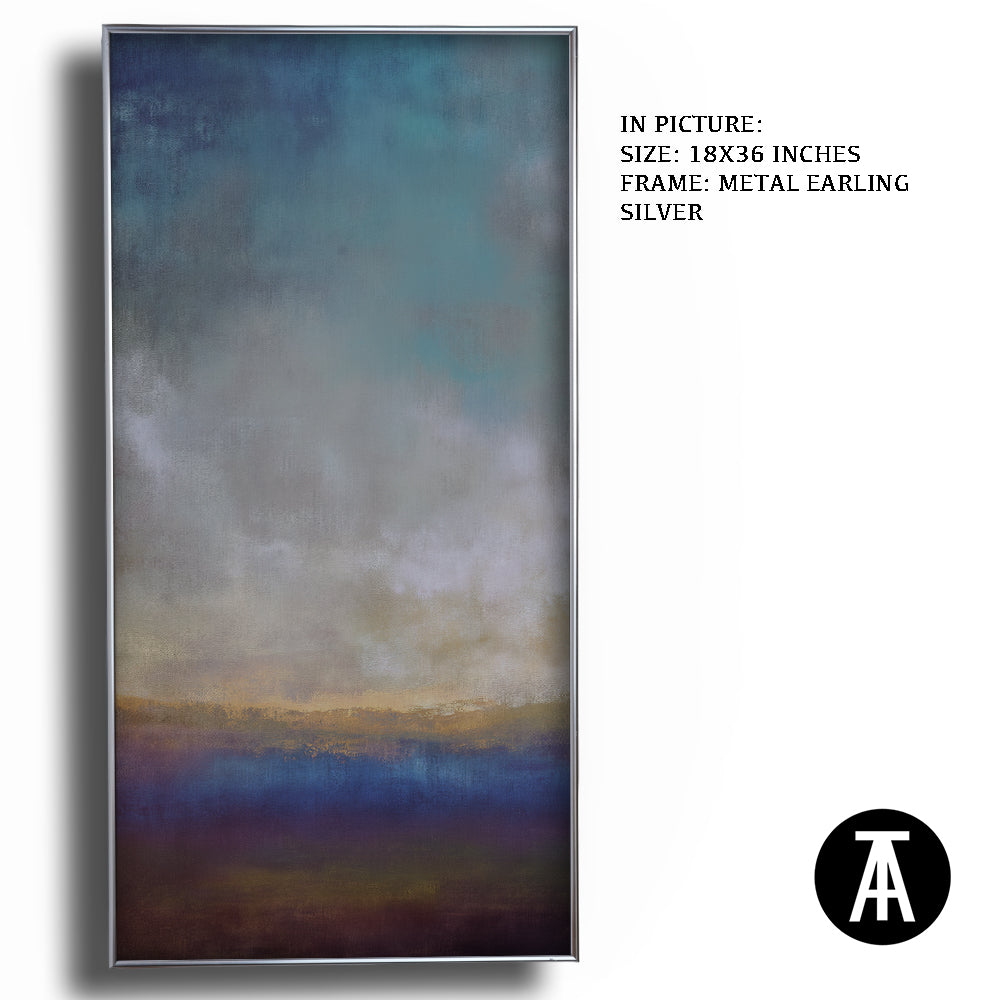 Artwork in Metal Earling Silver Frame