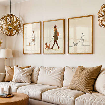 Gallery Wall Set in Lifestyle Setting