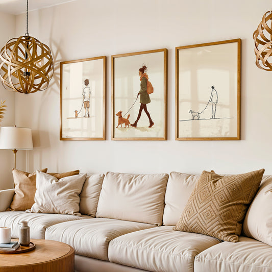 Gallery Wall Set in Lifestyle Setting