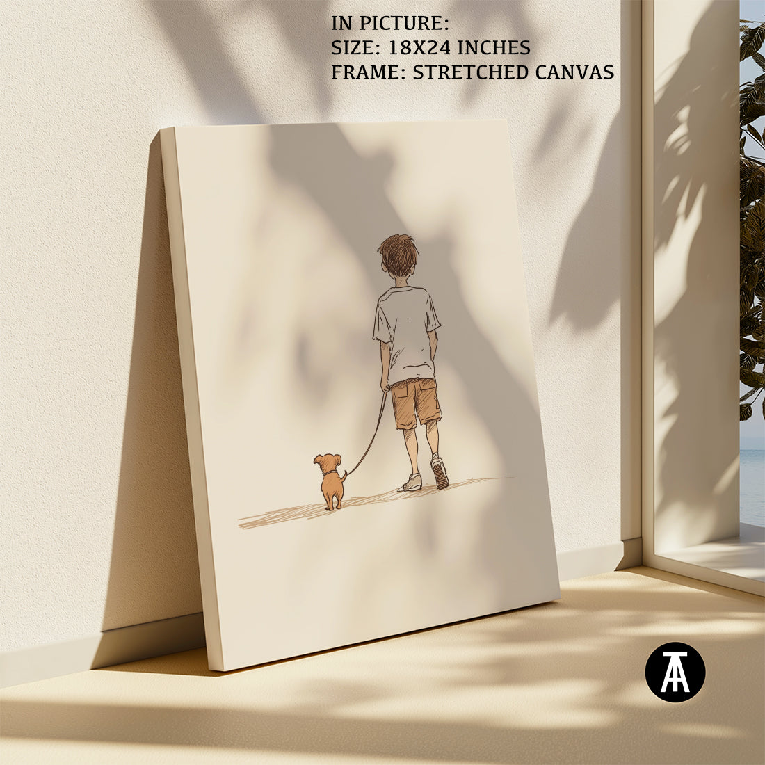 Sample Artwork in Stretched Canvas