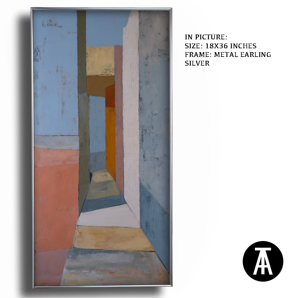 Artwork in Metal Earling Silver Frame