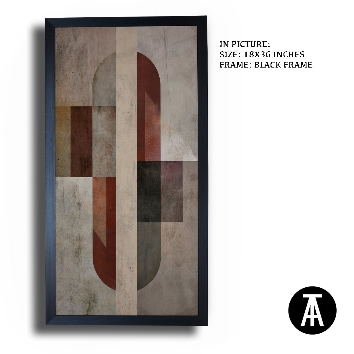 Artwork in Metal Earling Silver Frame