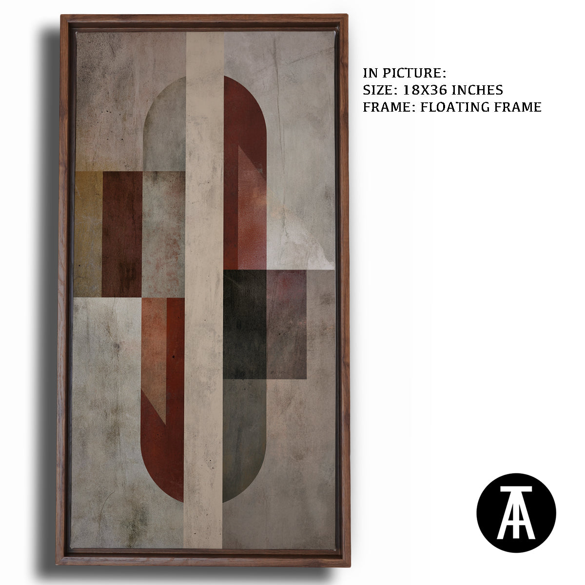 Artwork in Floating Frame