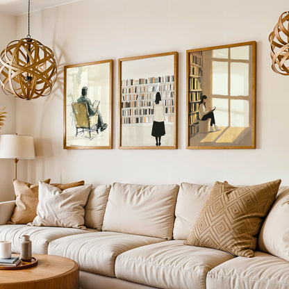 Gallery Wall Set in Lifestyle Setting