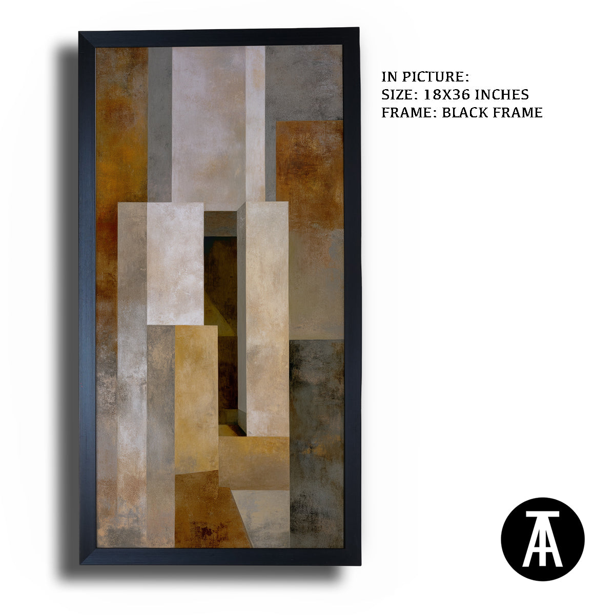 Artwork in Metal Earling Silver Frame