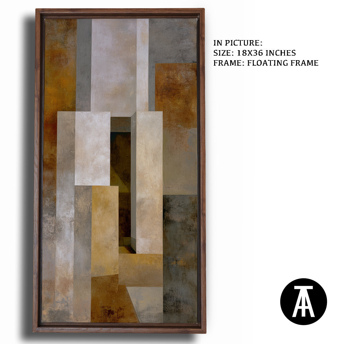 Artwork in Floating Frame