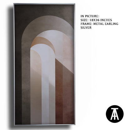 Artwork in Metal Earling Silver Frame