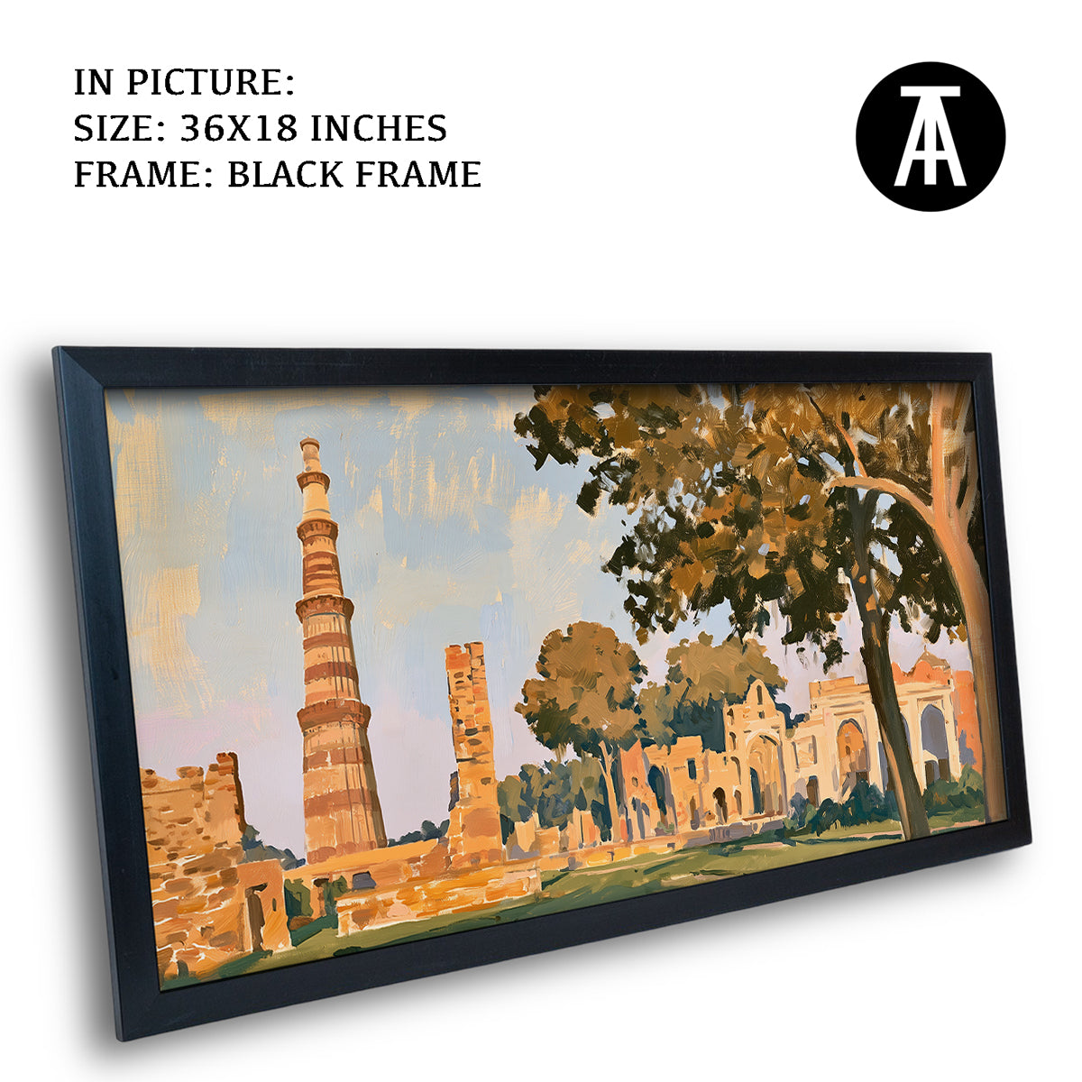 Artwork in Black Frame