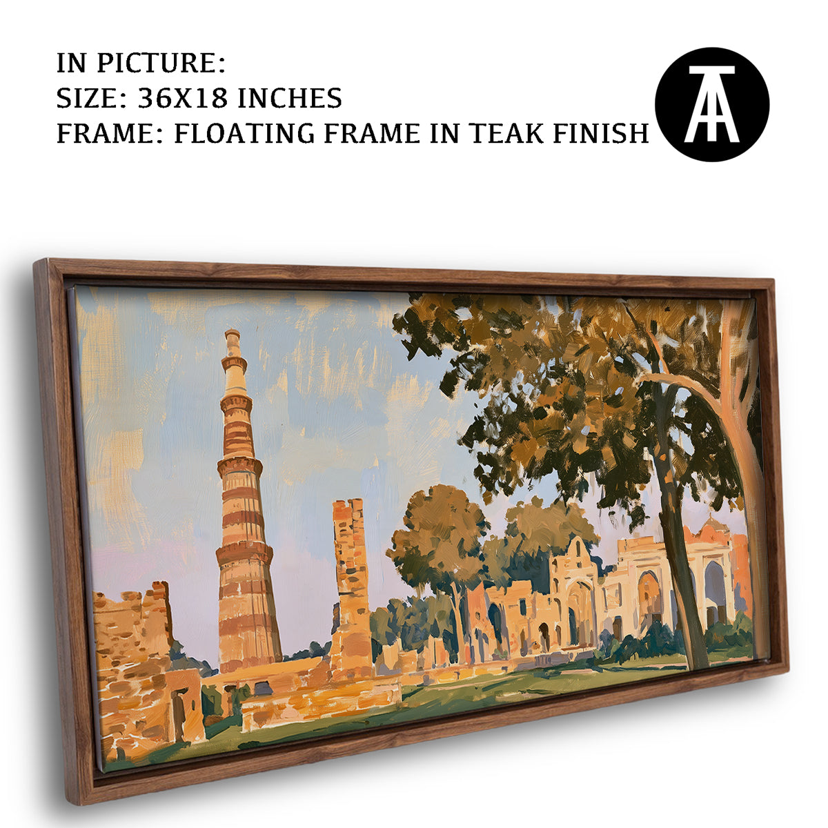 Artwork in Floating Frame