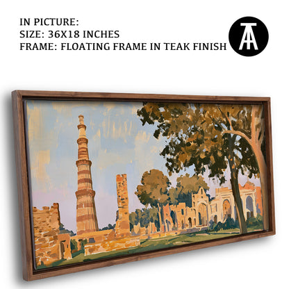 Artwork in Floating Frame