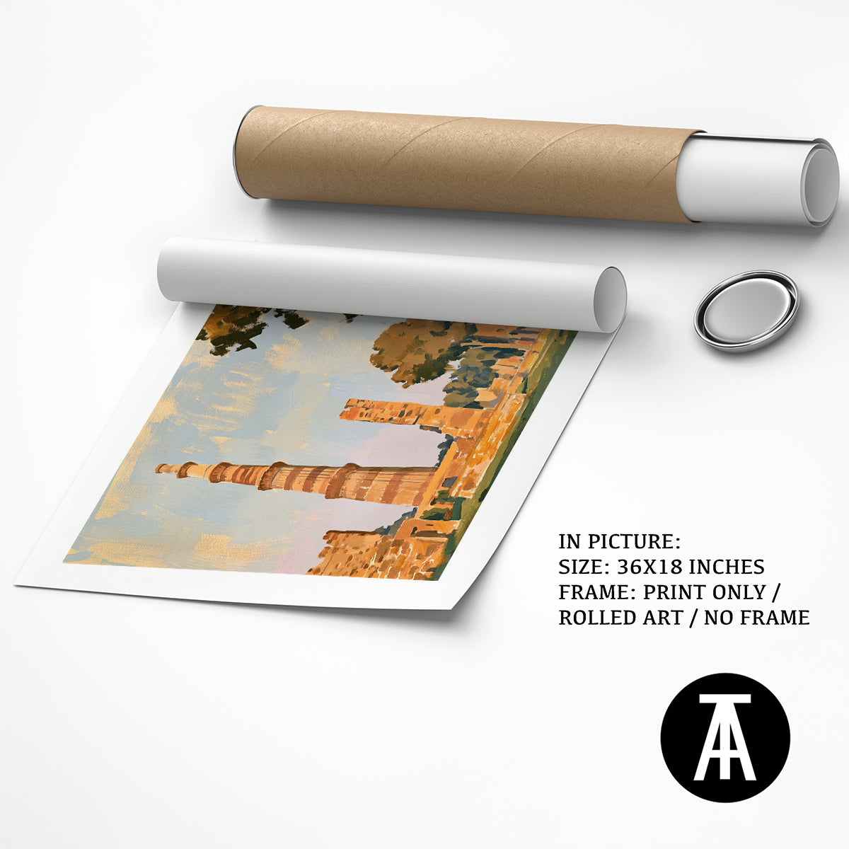 Artwork as Print Only or Rolled Art