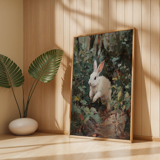 Floral Painting in a Lifestyle Setting