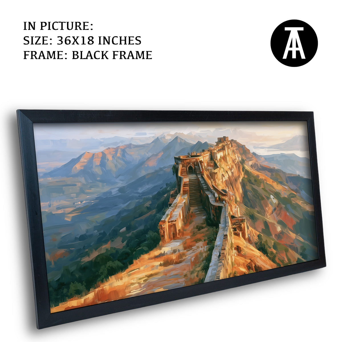 Artwork in Black Frame