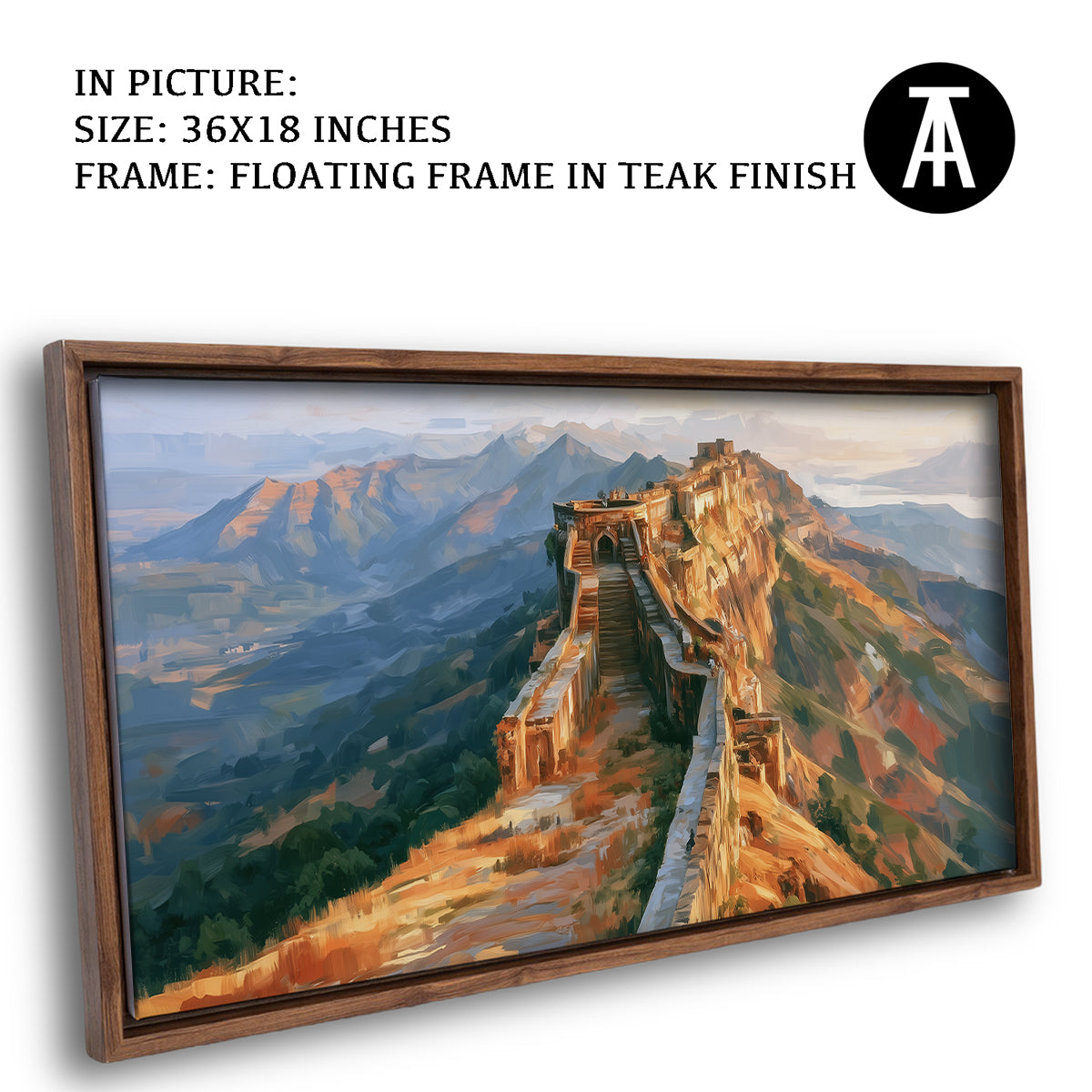 Artwork in Floating Frame