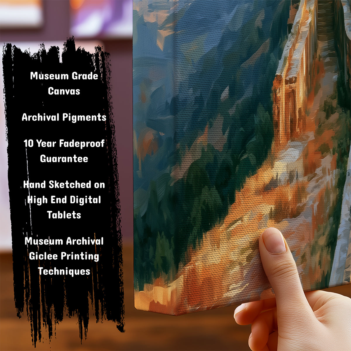 Information about Indian Canvas Art Print