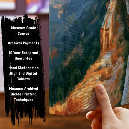 Information about Indian Canvas Art Print