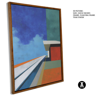 Artwork in Floating Frame