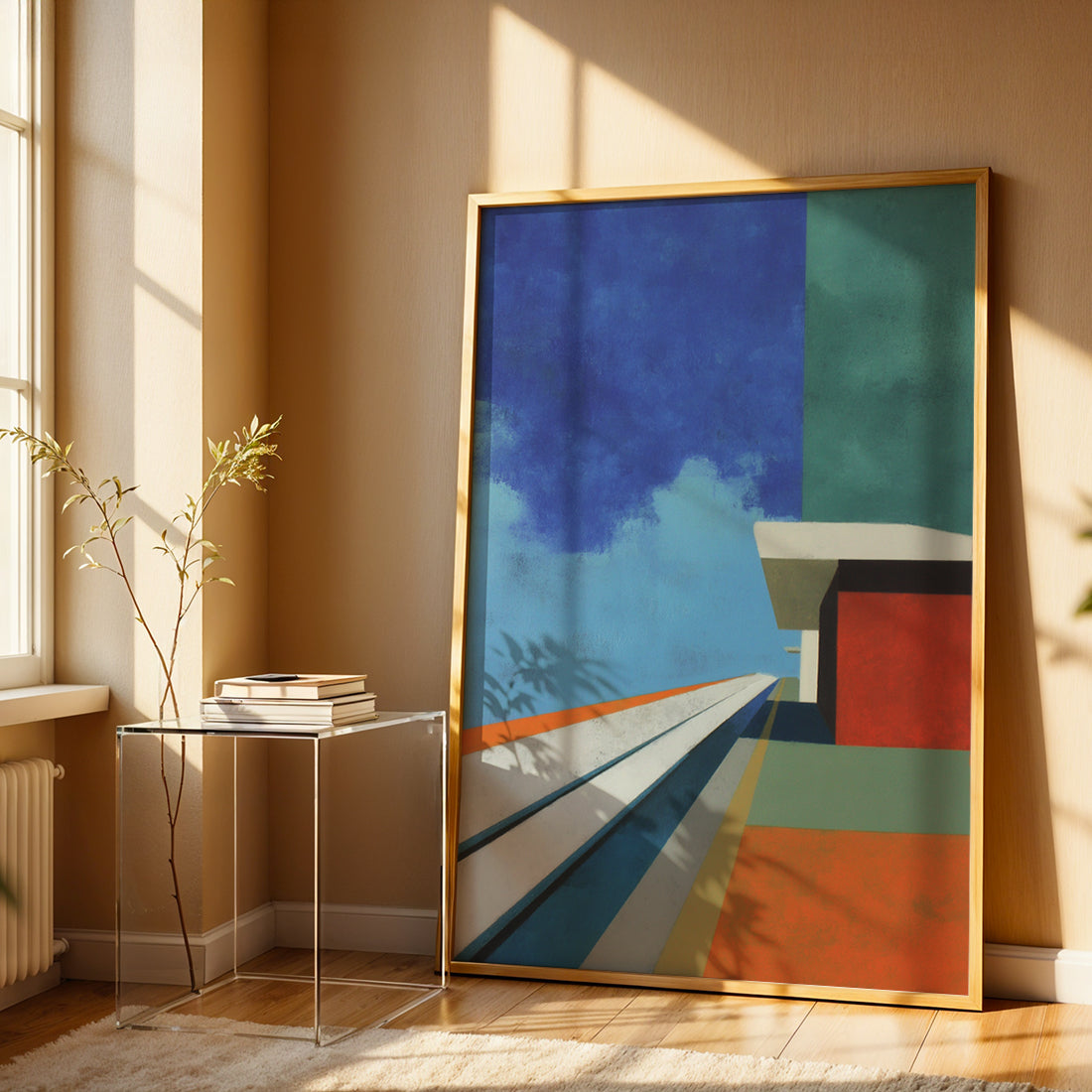 Painting in a Lifestyle Setting