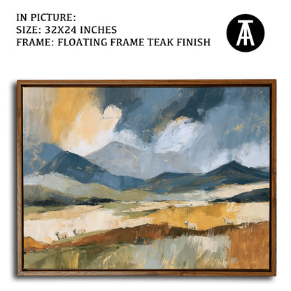 Artwork in Floating Frame