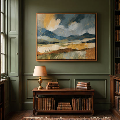 Painting in a Lifestyle Setting