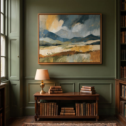 Painting in a Lifestyle Setting