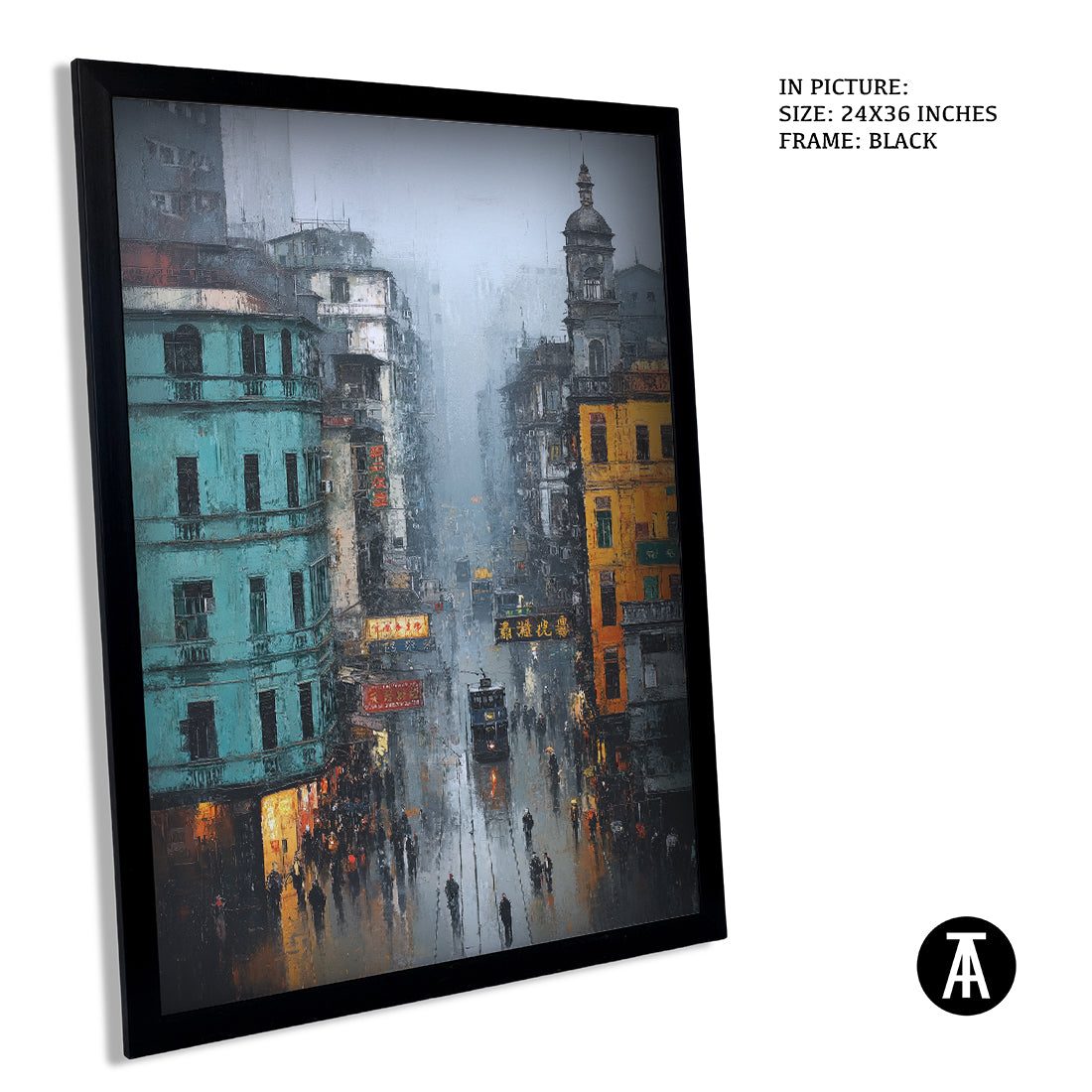 Artwork in Black Frame